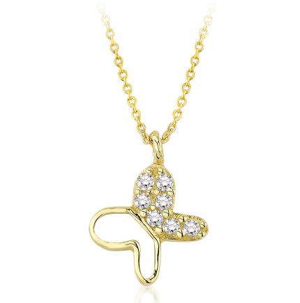 0.07 ct. Pırlanta Fantazi Kolye